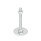 GN 40 Steel Leveling Feet, Tapped Socket or Threaded Stud Type Type (Base): A0 - Without rubber pad / cap
Version (Stud / Socket): SK - With nut, external hex at the bottom
