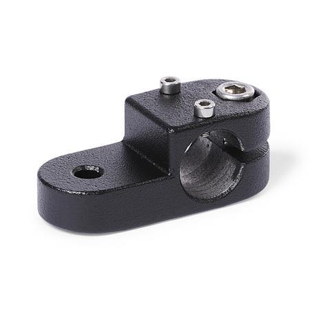 GN 277.1 Aluminum Swivel Linear Actuator Connectors d1: B - Bore
Finish: SW - Black, RAL 9005, textured finish