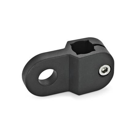 EN 176 Plastic Work Gripper Blocks, for Sensors / Reflectors Type: A - For sensor mounting