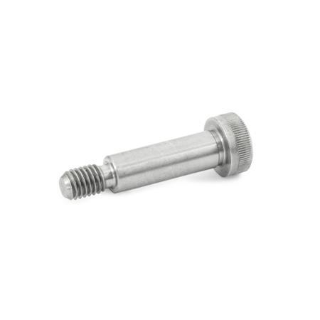ISO 7379 Metric Size, Stainless Steel Socket Shoulder Screws, with Collar 