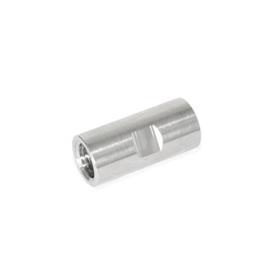 GN 480.8 Stainless Steel Thread Adapters, Thread / Thread 