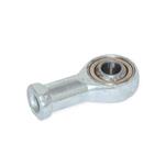 Steel Self-Lubricating Rod End Bearings,Tapped Type