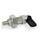 GN 6012 Zinc Die-Cast Cam Action Indexing Plungers, Lock-Out Type: AK - With lock nut