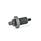 GN 613 Steel Indexing Plungers, with Plastic Knob, Non Lock-Out, with Fully Threaded Body Material: ST - Steel
Type: GK - With threaded stud, with lock nut