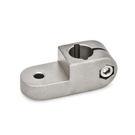 GN 273 Stainless Steel Swivel Clamp Connectors Material: NI - Stainless steel