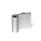 GN 2291 Alas de bisagra de aluminio, para uso con perfiles de aluminio / elementos de panel Tipo: AN - Ala de bisagra exterior, con guía de posicionamiento
Identificación : A - Sin orificios