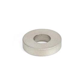 GN 55.1 Samarium-Cobalt Raw Magnets, Unshielded, with Bore or Countersunk Hole Outer diameter d<sub>1</sub>: B - Bore
