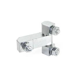 GN 129.2 Steel Hinges, Consisting of Three Parts 