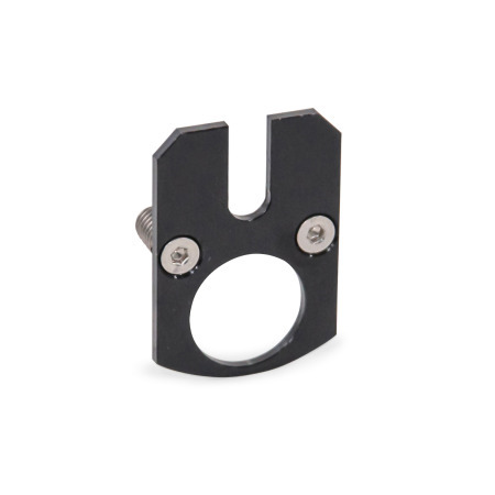 Torque Supports GN 491.2: Aluminum, for Configurable Double Tube Linear Actuators Ø18