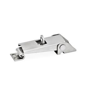 GN 831 Steel / Stainless Steel Toggle Latches Material: NI - Stainless steel<br />Type: SV - For safety with padlock<br />Identification No.: 1 - Long type