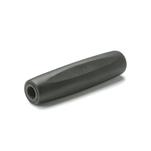 Technopolymer Plastic Cylindrical Handle, Press-On Type, Ergostyle®, Softline