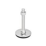 Inch Thread, Stainless Steel Leveling Feet, Tapped Socket or Threaded Stud Type