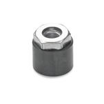 Rubber Protective Caps, for Hex Head Screws or with Hex Tapped Insert