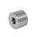 GN 103.3 Steel / Stainless Steel / Gunmetal / Plastic Trapezoidal Lead Nuts, Single- or Multi-Start, Cylindrical Material: NI - Stainless steel
Identification no.: 1 - Short version (Material ST / NI)