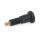 GN 81700 Steel / Stainless Steel Indexing Plungers, with Special Tip Type: B - Non lock-out, without lock nut
Plunger pin type: MA - Rounded tip, brass
Material: ST - Steel