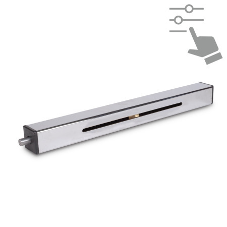 Square Linear Actuators GN 2911: Steel / Stainless Steel, with One Connector, Configurable