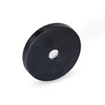 Neodymium-Iron-Boron Retaining Magnets, with Countersunk Hole, with Rubber Jacket