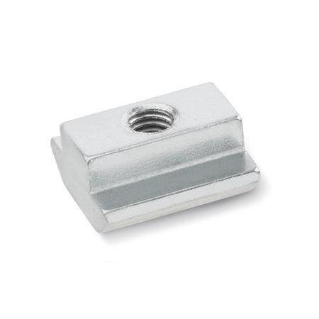 GN 507 Steel T-Slot Nuts, for Aluminum Profiles 