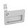 GN 115.10 Zinc Die-Cast Cam Latches, with Gripping Tray, Operation with Socket Key Type: VK7 - With square spindle
Color: SR - Silver, RAL 9006, textured finish
Identification no.: 1 - Operation in the illustrated position top left