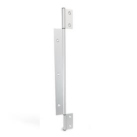 GN 2295 Aluminum Triple Winged Hinges, for Profile Systems  / Panel Elements, with Extended Outer Wings Type: I - Interior hinge wings<br />Identification: C - With countersunk holes<br />Bildzuordnung: 565