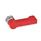GN 702 Zinc Die-Cast Stop Latches, with 4 Indexing Positions Type: C - With external thread
Color: RS - Red, RAL 3000, textured finish