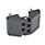 EN 155 Plastic Hinges Type: C - 2x2 threaded studs