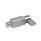 GN 722.4 Stainless Steel Indexing Plungers, Lock-Out, Weldable, with Latch Type: E - Square, latch (riveted), assembled