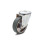 EN 22885 Roulettes à usage moyen en polyuréthane, corps de roue en aluminium, version pour charges légères Type de roulement: K - Roulement à billes
Type (support): R - Support pivotant avec trou central
Codage: L - Version pour charges légères
Matériau (support): STE - Tôle d'acier, zingué, avec roue ESD