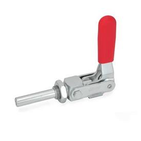 GN 843.1 Steel Push-Pull Type Toggle Clamps Type: AS - Without mounting bracket