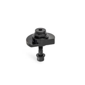 GN 918.1 Steel Clamping Cam Units, Upward Clamping, Screw from the Back Type: SKB - With hex<br />Clamping direction: L - By counter-clockwise rotation