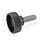GN 421.10 Plastic Hollow Knurled Screws, with Stainless Steel Threaded Stud, with Brass or Plastic Tip Tip material: KU - Plastic (Polyacetal POM)