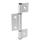GN 2295 Aluminum Triple Winged Hinges, for Profile Systems / Panel Elements Type: A - Exterior hinge wings
Identification : C - With countersunk holes
Bildzuordnung: 165 / 335