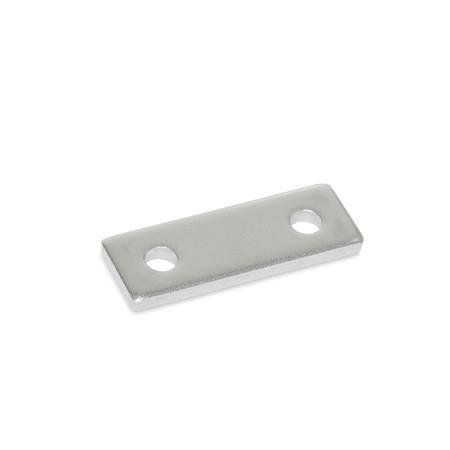 GN 2370 Stainless Steel Spacer Plates, for Hinges 