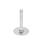GN 44 Stainless Steel AISI 316L Leveling Feet, Threaded Stud Type Type (Base): D0 - Without rubber pad / cap
Version (Stud): S - Without nut, external hex at the bottom