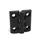 EN 151.5 Technopolymer Plastic Hinges Type: EH - 2x2 bores for socket cap screws / hex head  screws