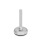 GN 31 Metric Thread, Stainless Steel Leveling Feet, Tapped Socket or Threaded Stud Type, with Rubber Pad Type (Base): B1 - Matte shot-blasted finish, rubber pad inlay, black
Version (Stud / Socket): S - Without nut, external hex at the bottom
