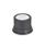 GN 726.2 Aluminum Knurled Control Knobs, Plain Bore or Collet Type Type: A - With arrow
Identification No.: 2 - With collet