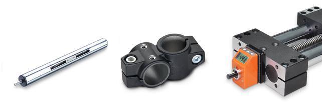 Actuadores lineales / Conectores para actuadores lineales