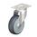  LKPXA-TPA Stainless Steel Light Duty Swivel Casters, with Thermoplastic Rubber Wheels and Heavy Brackets Type: KD-FK - Ball bearing seals with thread guard