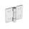 GN 136 Stainless Steel Sheet Metal Hinges, Square or Vertically Extended Material: A4 - AISI 316
Type: C - With countersunk holes
Bildvarianten: l2 (q) - square