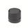 EN 526 Technopolymer Plastic Control Knobs, with Steel Insert Color of the cover cap: DSW - Black, RAL 9005, matte finish