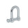 GN 584.1 Steel / Stainless Steel, Shackles, Straight, Commercial Version (no Lifting or Lashing) Material: ST - Steel