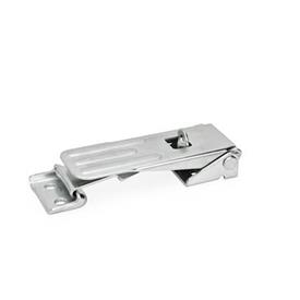 GN 821 Steel / Stainless Steel, Zinc Plated Toggle Latches Type: SV - For safety with padlock<br />Material: ST - Steel<br />Identification No.: 2 - Short type