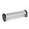 GN 481 Aluminum Edge Handles, Zinc Die-Cast End Pieces Finish: EL - Anodized finish, natural color