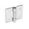 GN 136 Stainless Steel Sheet Metal Hinges, Square or Vertically Extended Material: A4 - AISI 316
Type: B - With through holes
Bildvarianten: l2 (q) - square