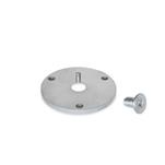 Stainless Steel Mounting Flanges, for Swivel Ball Joints GN 784