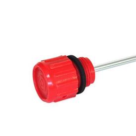  TA1-2 Plastic Breather Valve Caps, with or without Dipstick Type: B - With dipstick