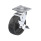 WN 22893.1 Steel Medium Duty Casters, Polypropylene Wheel Tread / Core, Medium Version Bracket type: LF - Swivel bracket with mounting plate, with wheel brake