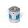 GN 2241 Aluminum Elastomer Jaw Couplings, Hub with Set Screw, with Metric or Inch Bores Bore code: K - With keyway (from d<sub>1</sub> = 30 mm)
Hardness: BS - 80 Shore A, blue