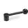 GN 212 Steel Tension Levers, Tapped or Plain Bore Type Type: B - Straight lever, with plain bore